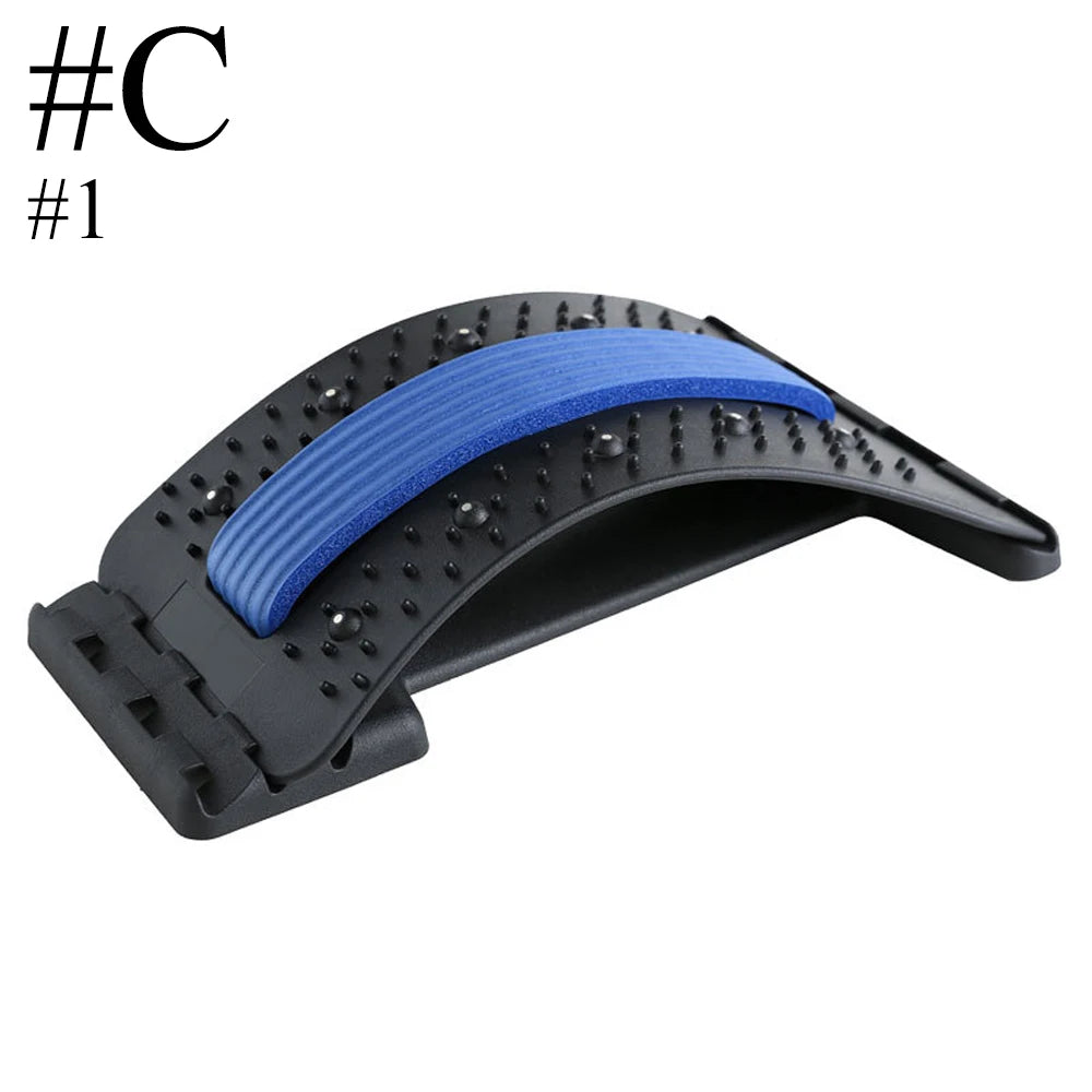 Magnetic Back Massage Muscle Relax Stretcher Posture Therapy Corrector Back Stretch Spine Stretcher Lumbar Support Pain Relief
