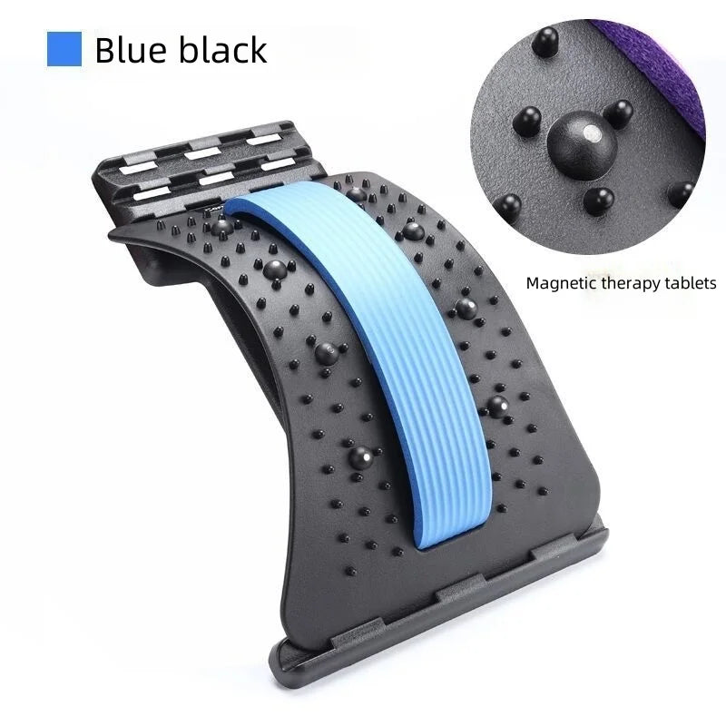 Multi-angle Massager Auxiliary Correction Relieve Lumbar Spine Pain Support Stretch Massage Lumbar Traction To Relieve Pain