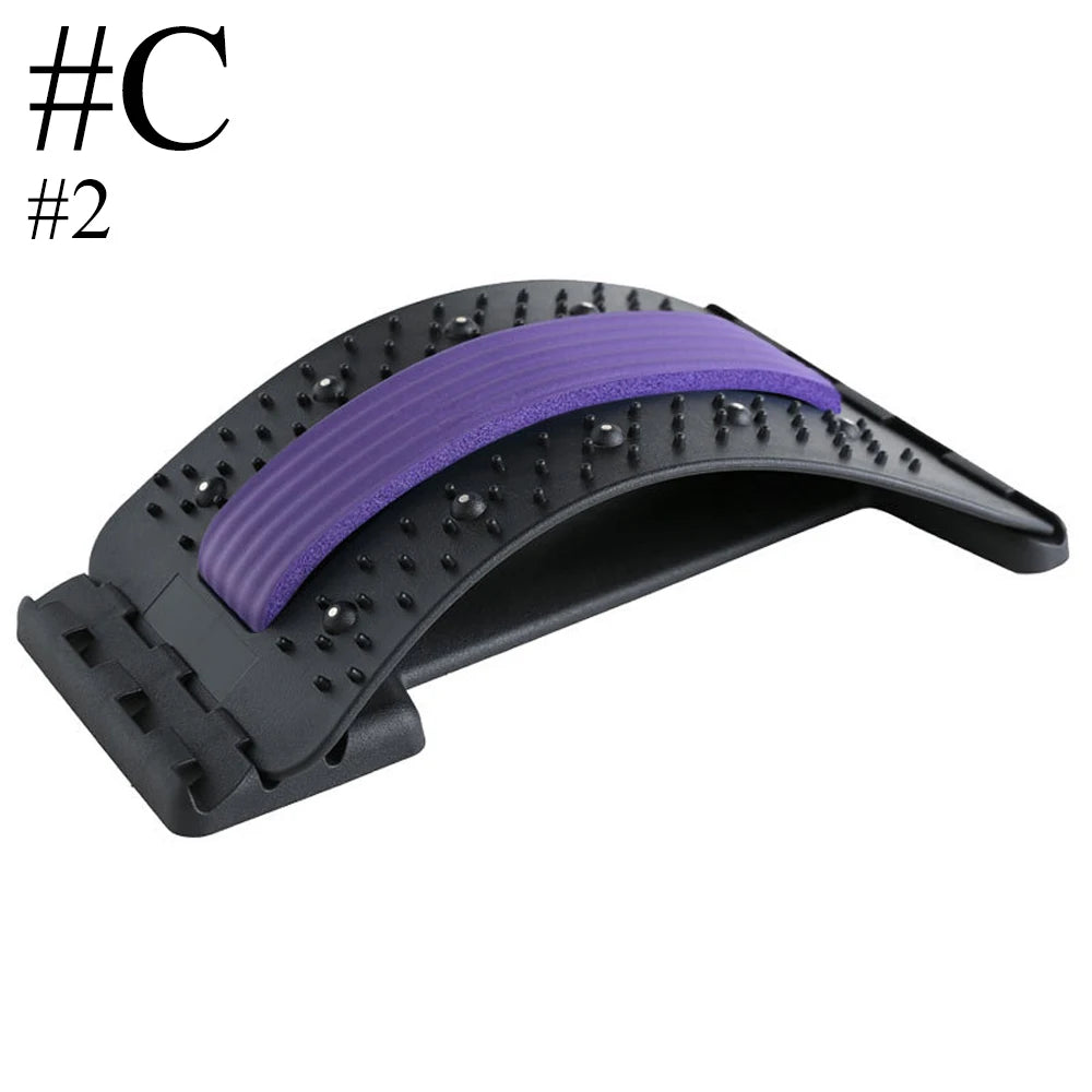 Magnetic Back Massage Muscle Relax Stretcher Posture Therapy Corrector Back Stretch Spine Stretcher Lumbar Support Pain Relief