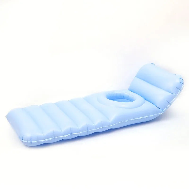 Inflatable Pregnancy Pool Float with Belly Hole Full-Body Maternity Airbed for Ultimate Comfort Pregnancy Float for Relaxing